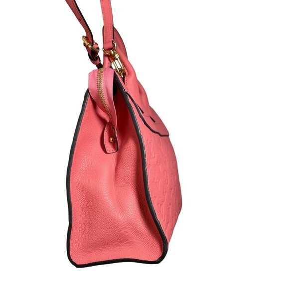 Louis Vuitton Pont Neuf MM Blossom Pink Tote Shoulder Bag Monogram Empreinte LV - Picture 16 of 16
